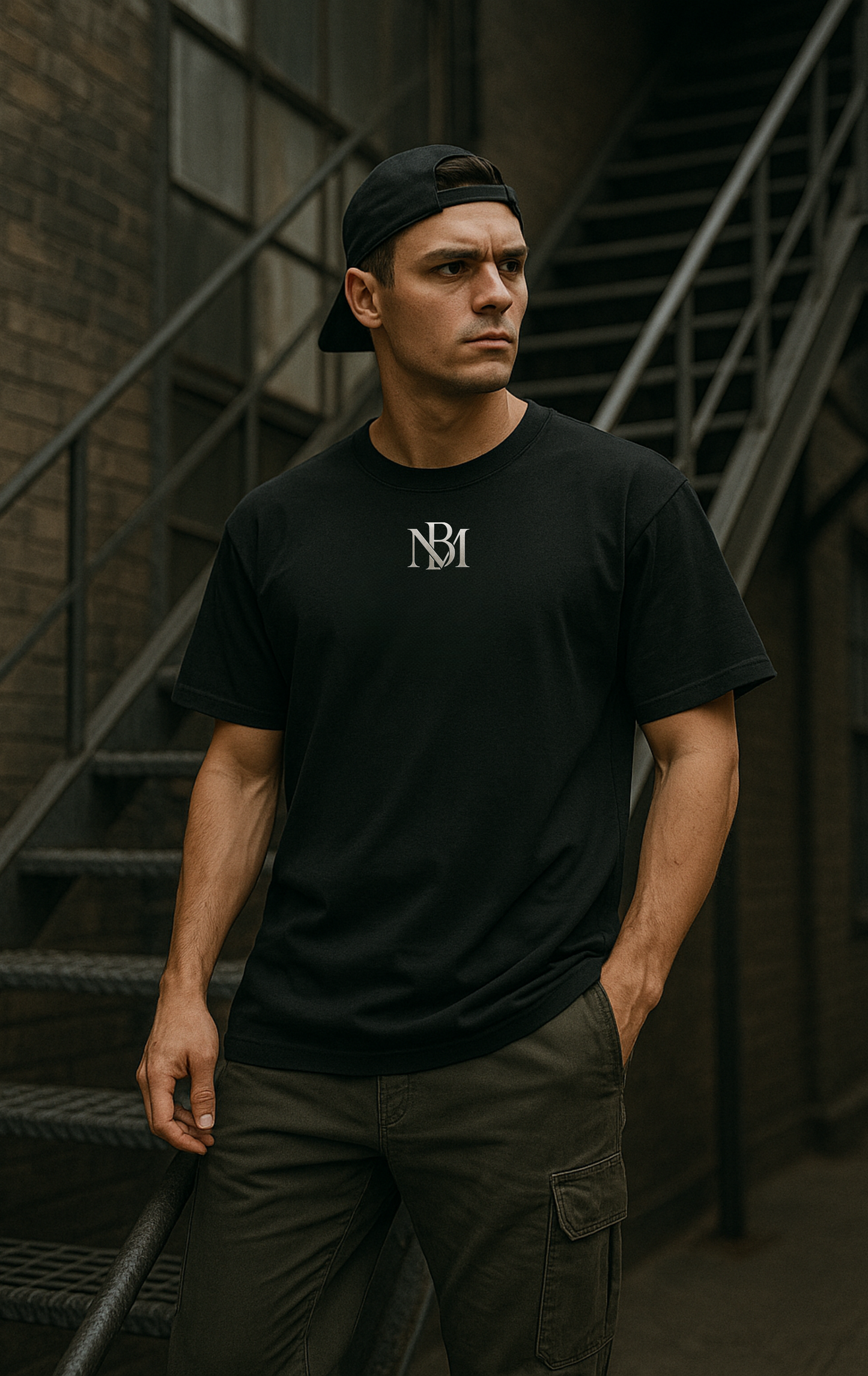 Camiseta Oversize Monochrome Elite – Fuerza y Elegancia
