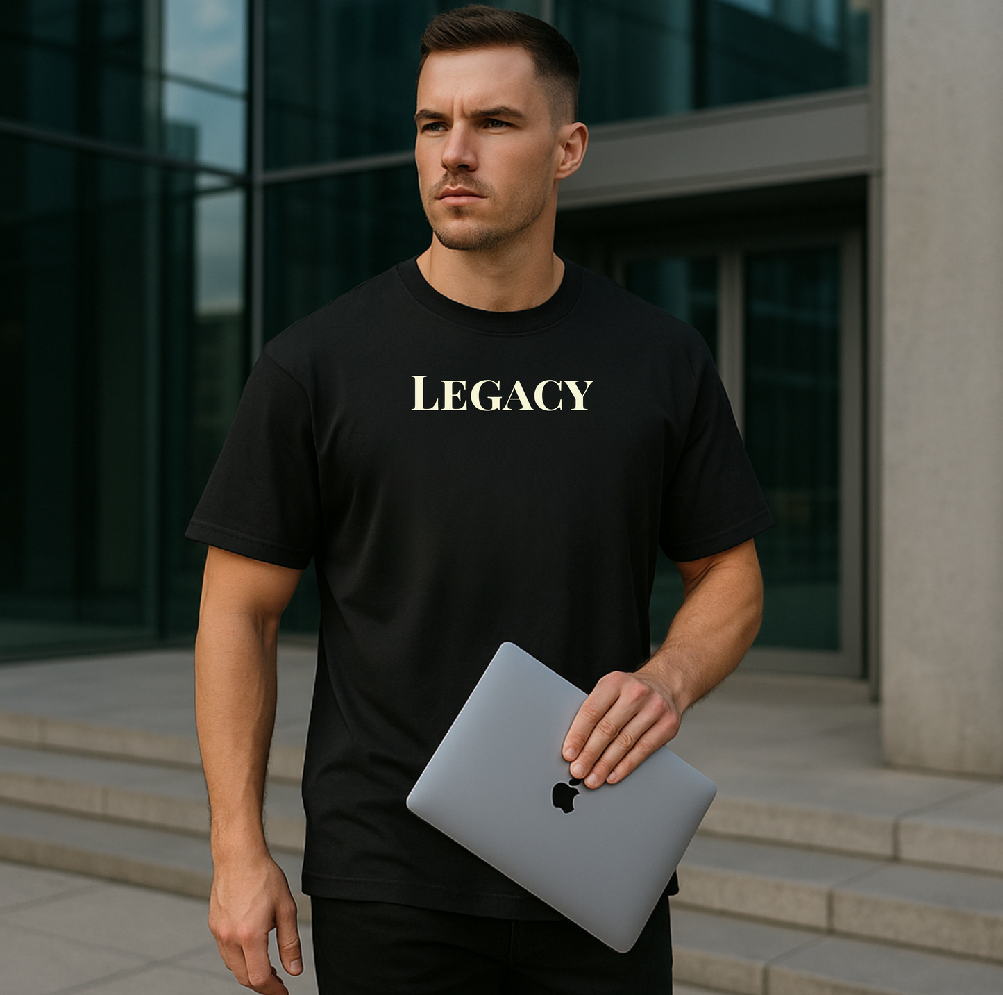 Camiseta Oversize Legacy Statement – Sé Parte del Legado