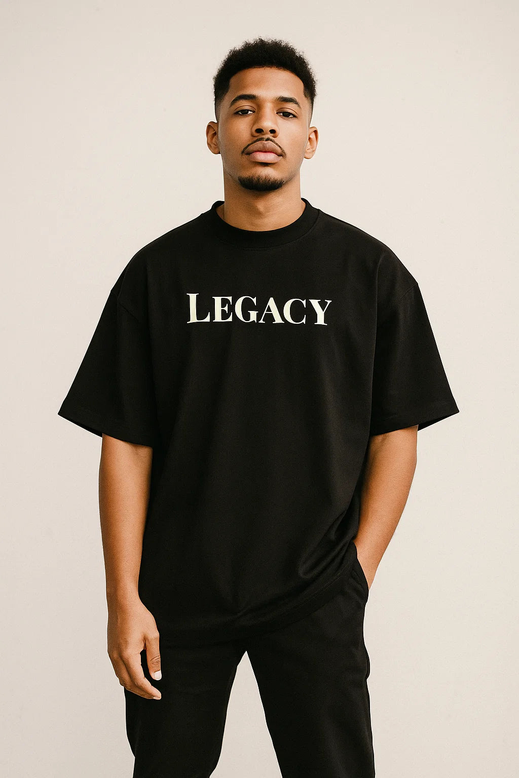 Camiseta Oversize Legacy Statement – Sé Parte del Legado