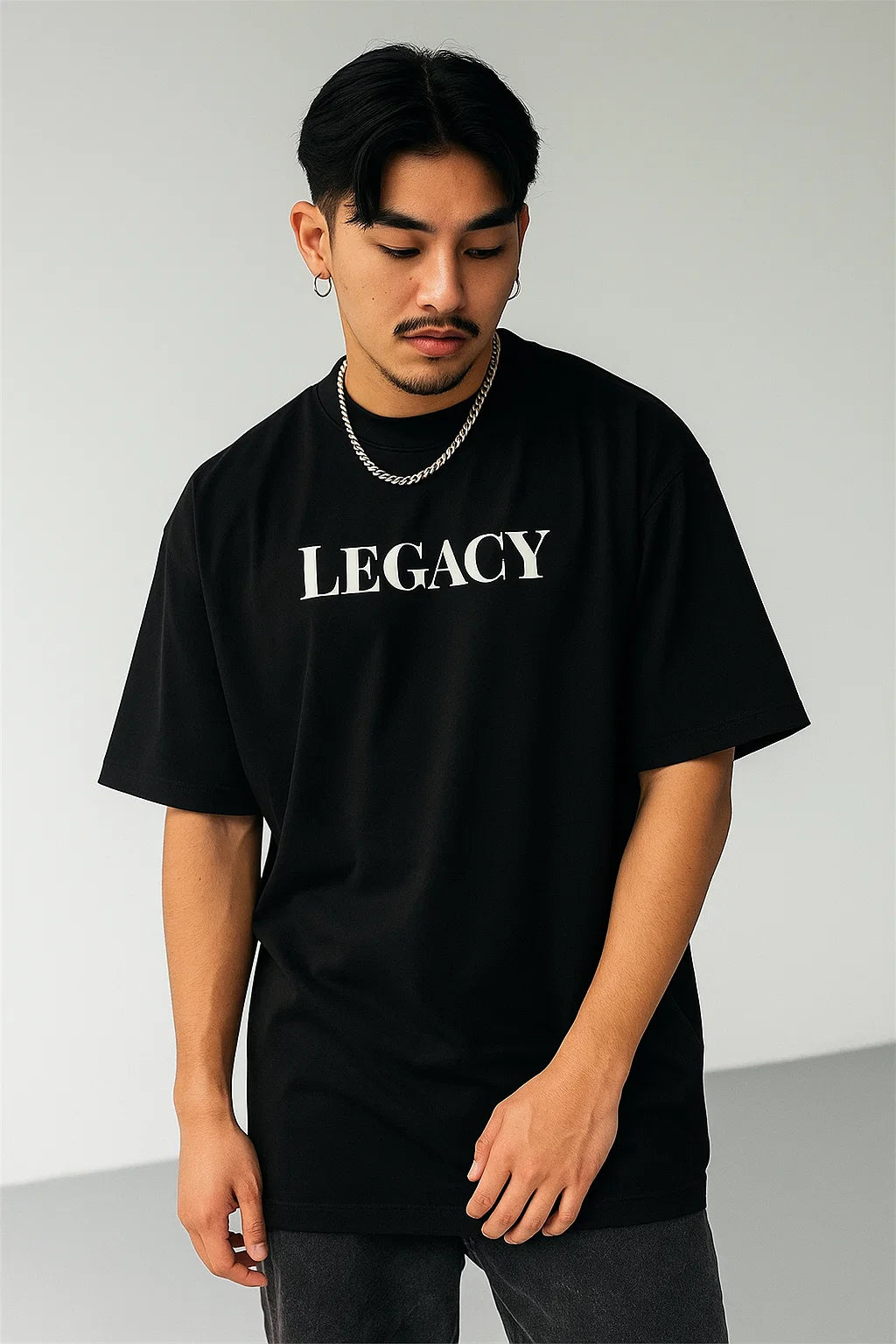 Camiseta Oversize Legacy Statement – Sé Parte del Legado